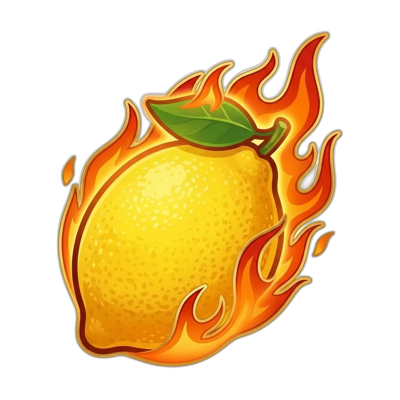 Fire Joker Saure Zitronen Symbol
